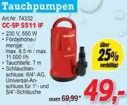 Zgonc Tauchpumpen Angebot