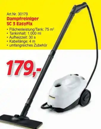 Zgonc Kärcher Dampfreiniger SC 3 EasyFix Premium Angebot