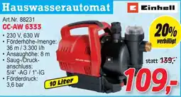 Zgonc Hauswasserautomat Angebot