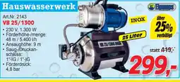 Zgonc Hauswasserwerk Angebot