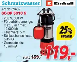 Zgonc Schmutzwasser Angebot