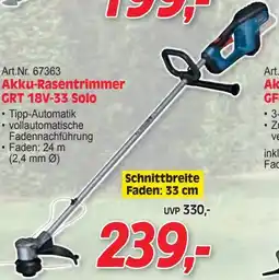 Zgonc Akku-Rasentrimmer Angebot