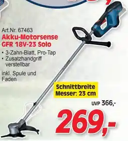 Zgonc Akku-Motorsense Angebot