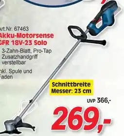 Zgonc Bosch Akku-Motorsense GFR 18V-23 Professional Solo Angebot