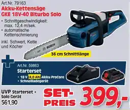 Zgonc Akku-Kettensäge Angebot