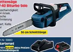 Zgonc Bosch Akku-Kettensäge GKE 18V-40 Biturbo Solo Angebot