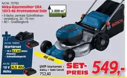 Zgonc Bosch Akku-Rasenmäher GRA 18V2-46 Solo Angebot