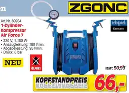 Zgonc 1-Zylinder- Kompressor Air Force 7 Angebot