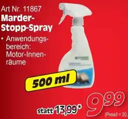 Zgonc Marder- Stopp-Spray Angebot