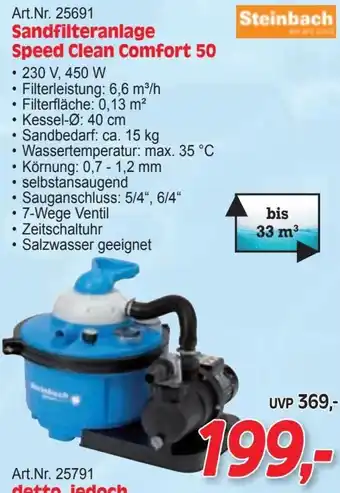 Zgonc Sandfilteranlage Speed Clean Angebot
