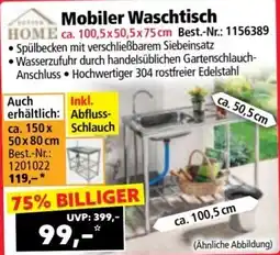 Norma Mobiler Waschtisch Angebot