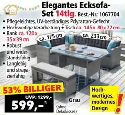 Norma Elegantes Ecksofa- Set Angebot
