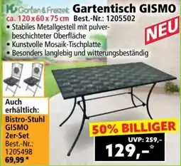 Norma Gartentisch gismo Angebot