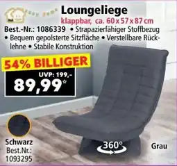 Norma Loungeliege Angebot