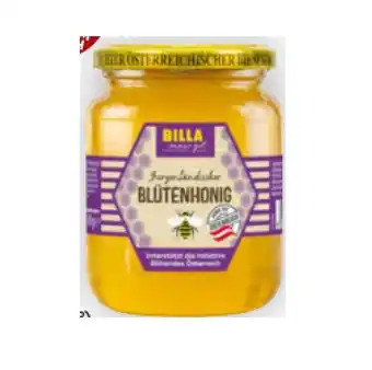 Billa österreichischer Blüten- od. Cremehonig BILLA Angebot