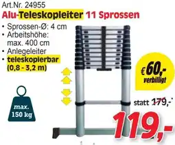 Zgonc Alu-Teleskopleiter Angebot