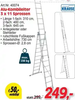 Zgonc Alu-Kombileiter Angebot