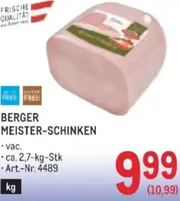 Metro Meister-schinken Angebot