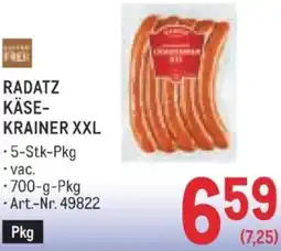 Metro Käse- krainer Angebot