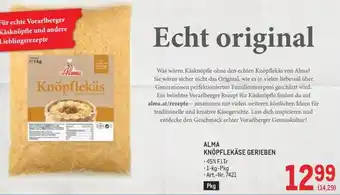Metro Knöpflekäse gerieben Angebot