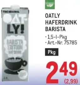 Metro Haferdrink barista Angebot