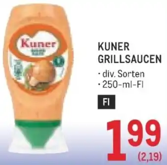 Metro Grillsaucen Angebot