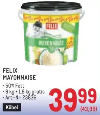 Metro Mayonnaise Angebot