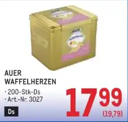 Metro Waffelherzen Angebot