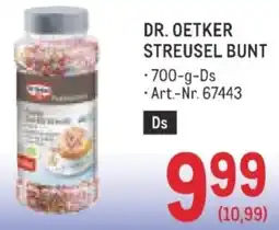 Metro Streusel bunt Angebot
