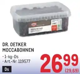 Metro Moccabohnen Angebot