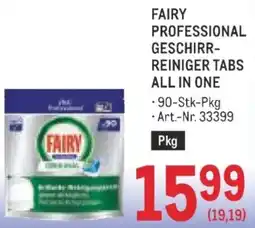 Metro Professional geschirr- reiniger tabs all in one Angebot