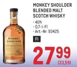 Metro Blended malt scotch whisky Angebot