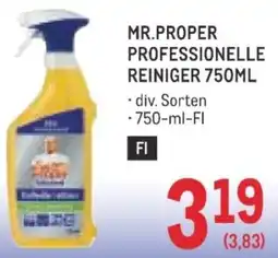 Metro Professionelle reiniger Angebot