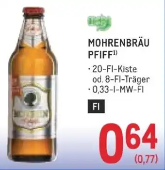 Metro Pfiff Angebot