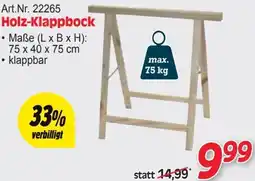 Zgonc Holz-Klappbock Angebot