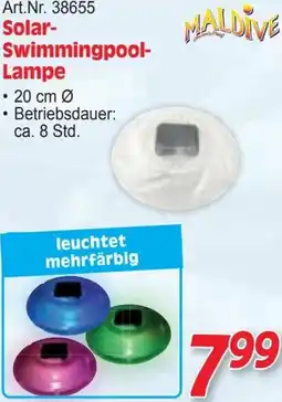 Zgonc Solar- Swimmingpool- Lampe Angebot