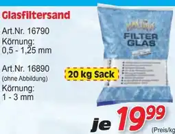 Zgonc Glasfiltersand Angebot