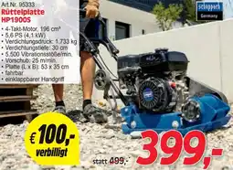 Zgonc Rüttelplatte Angebot