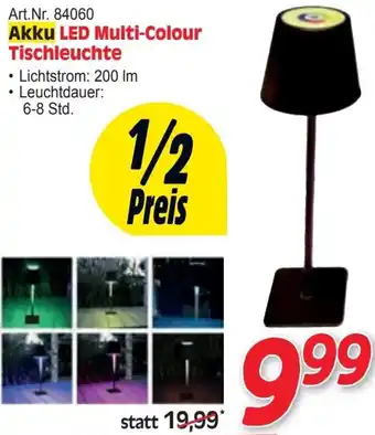 Zgonc Akku LED Multi-Colour Tischleuchte Angebot