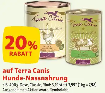 Fressnapf auf Terra Canis Hunde-Nassnahrung Angebot
