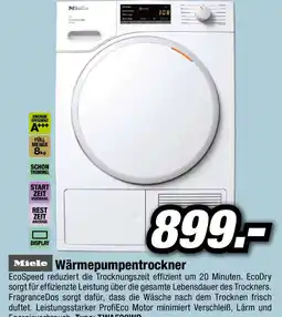 Red Zac Miele Wärmepumpentrockner Angebot