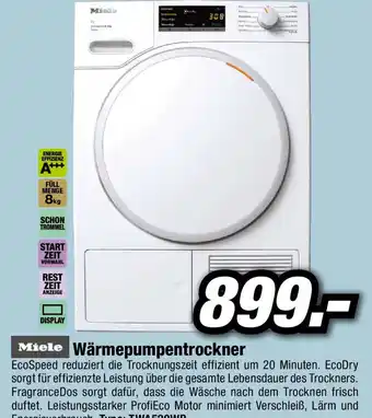 Red Zac Miele Wärmepumpentrockner Angebot