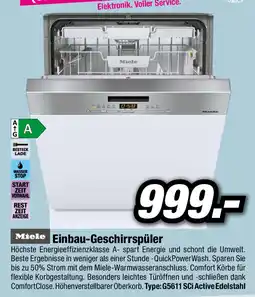 Red Zac Miele Einbau-Geschirrspüler Angebot