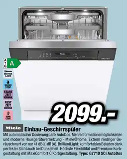 Red Zac Miele Einbau-Geschirrspüler Angebot