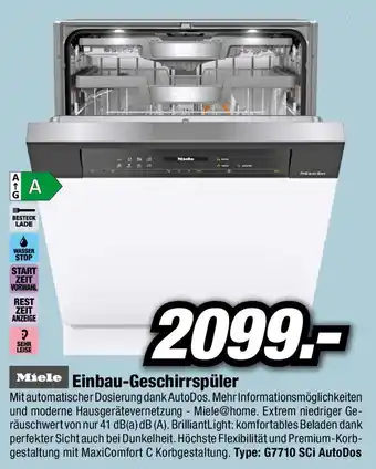 Red Zac Miele Einbau-Geschirrspüler Angebot