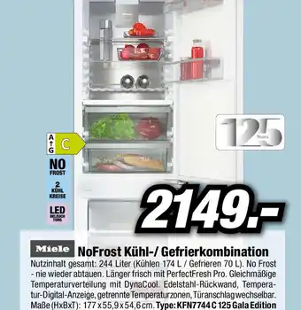 Red Zac NoFrost Kühl-/Gefrierkombination Angebot