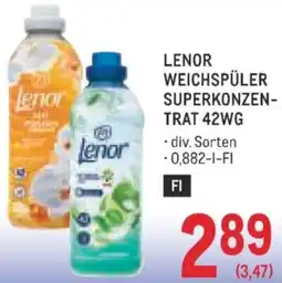 Metro Weichspüler superkonzen- trat Angebot