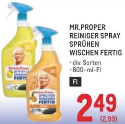 Metro Reiniger spray sprühen wischen fertig Angebot
