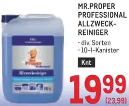 Metro Professional allzweck- reiniger Angebot