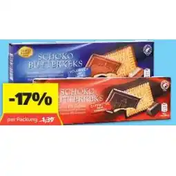 Hofer Schoko Butterkeks versch. Sorten HOFER Angebot